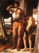 Lord Frederic Leighton Jonathan's Token to David Norge oil painting reproduction